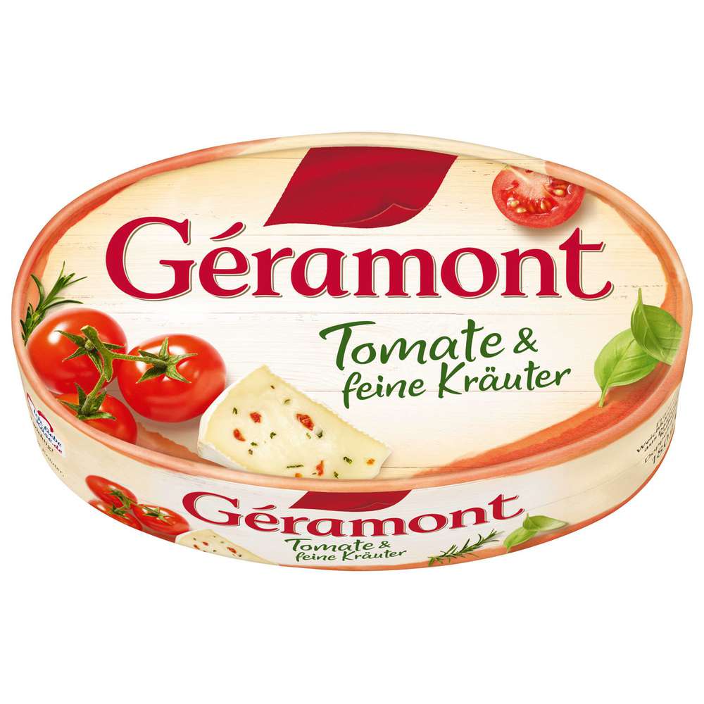 Produktabbildung Géramont Weichkäse, Tomate & feine Kräuter