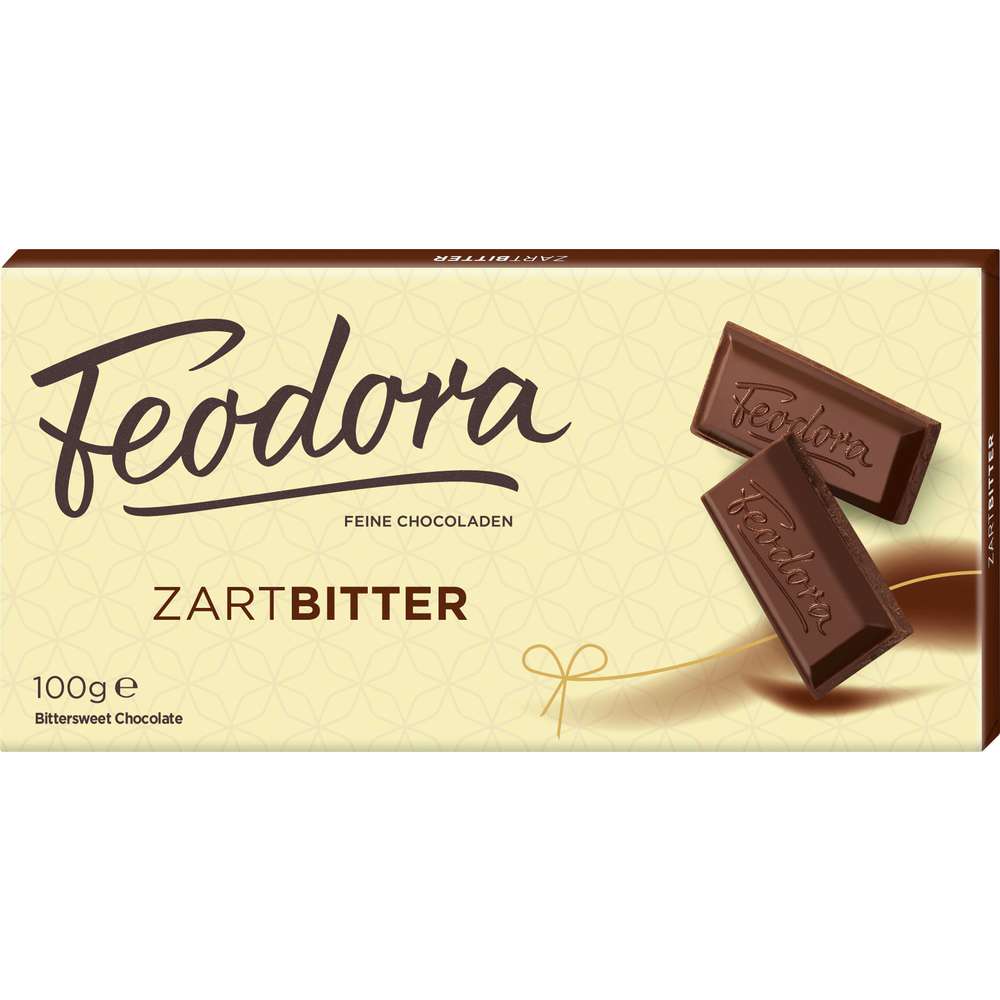 Produktabbildung Feodora Tafelschokolade, Zartbitter