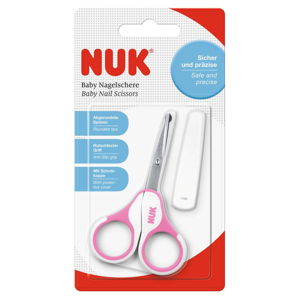 Produktabbildung Nuk Baby Nagelschere, mit Schutzkappe