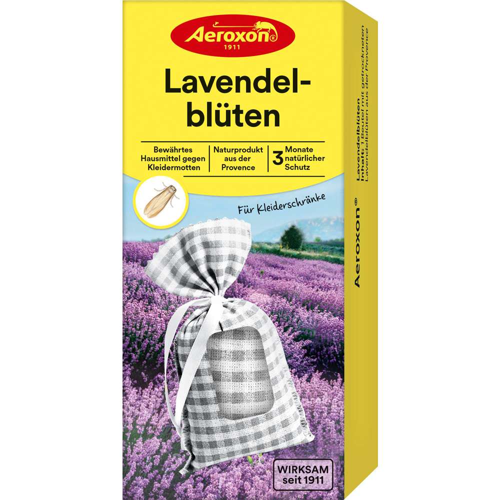 Produktabbildung Aeroxon Lavendel-Blüten-Beutel gegen Motten