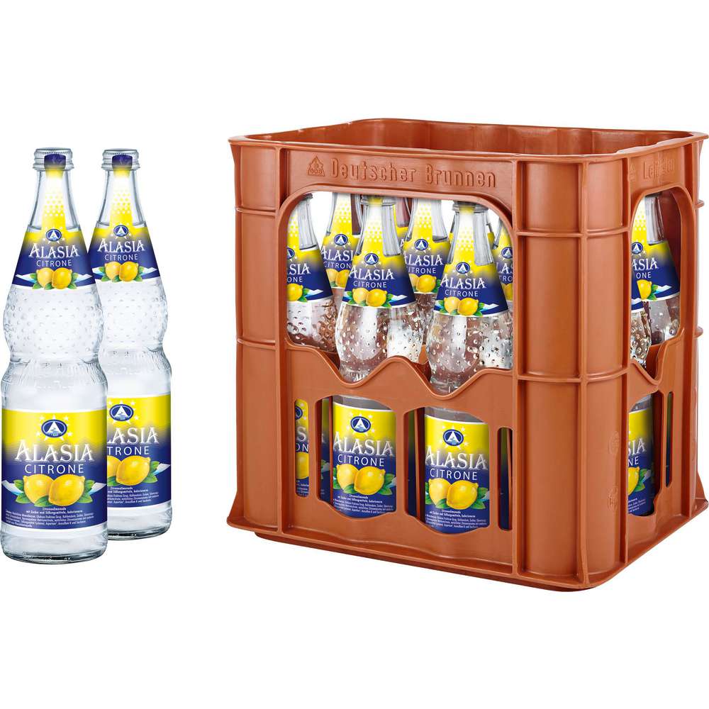 Produktabbildung Alasia Zitronen Limonade, 12 x 0,7l (12x 0,700 Liter)