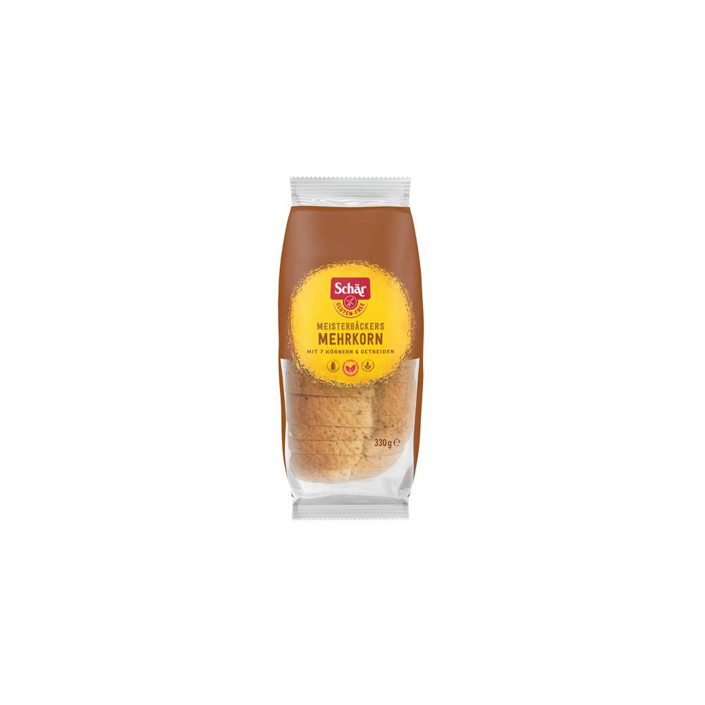 Produktabbildung Schär Meisterbäckers Mehrkorn Brot, glutenfrei