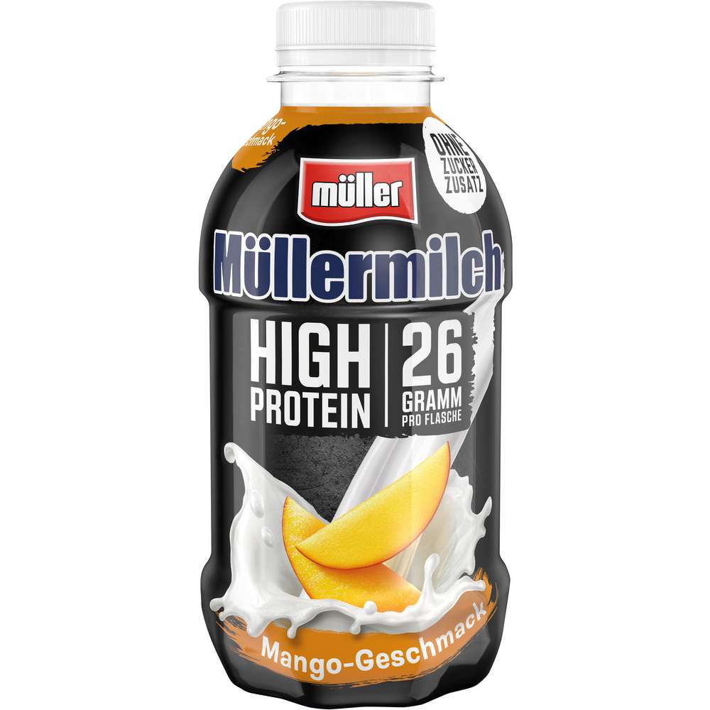 Produktabbildung Müller Müllermilch, High Protein,  Mango-Geschmack