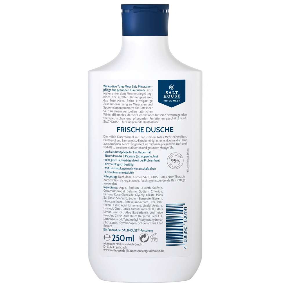 Produktabbildung Salthouse Duschgel, Totes Meer Mineralien & Lemongrass