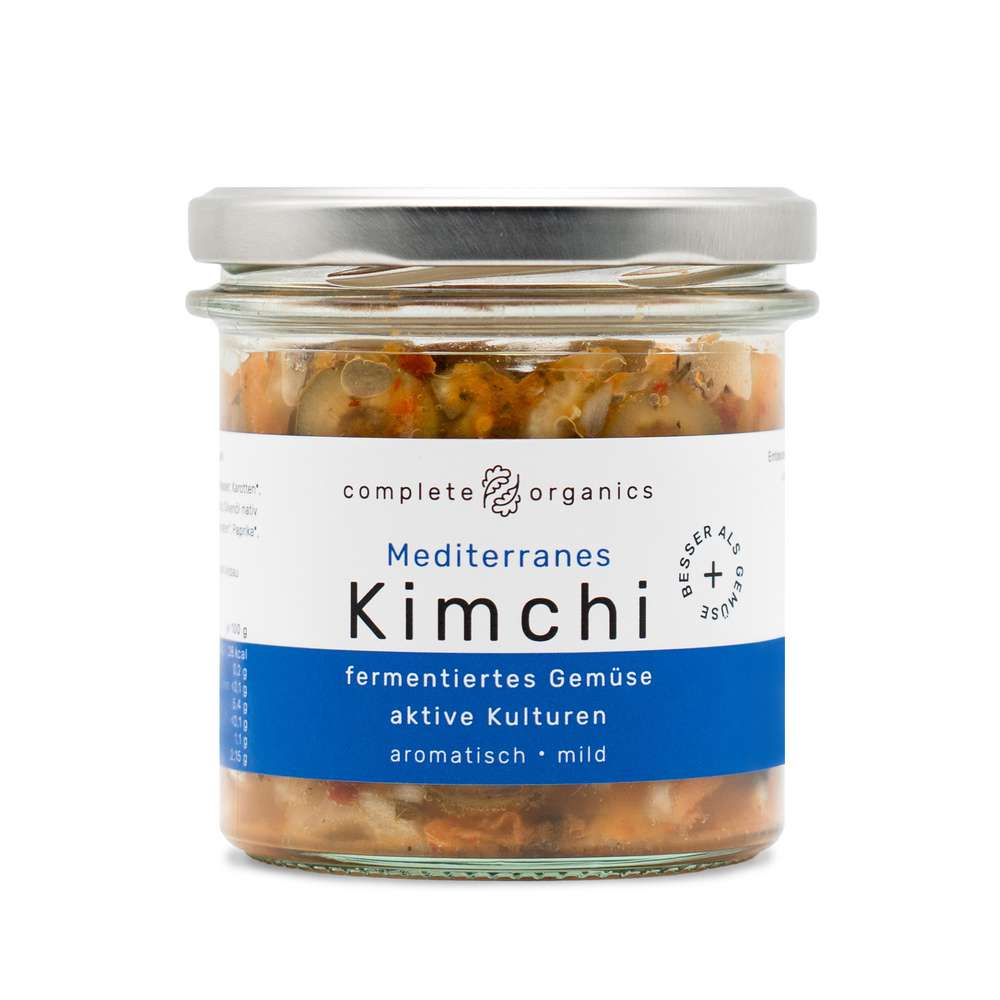 Produktabbildung complete organics Bio Mediterranes  Kimchi mild, Fermentiertes Gemüse