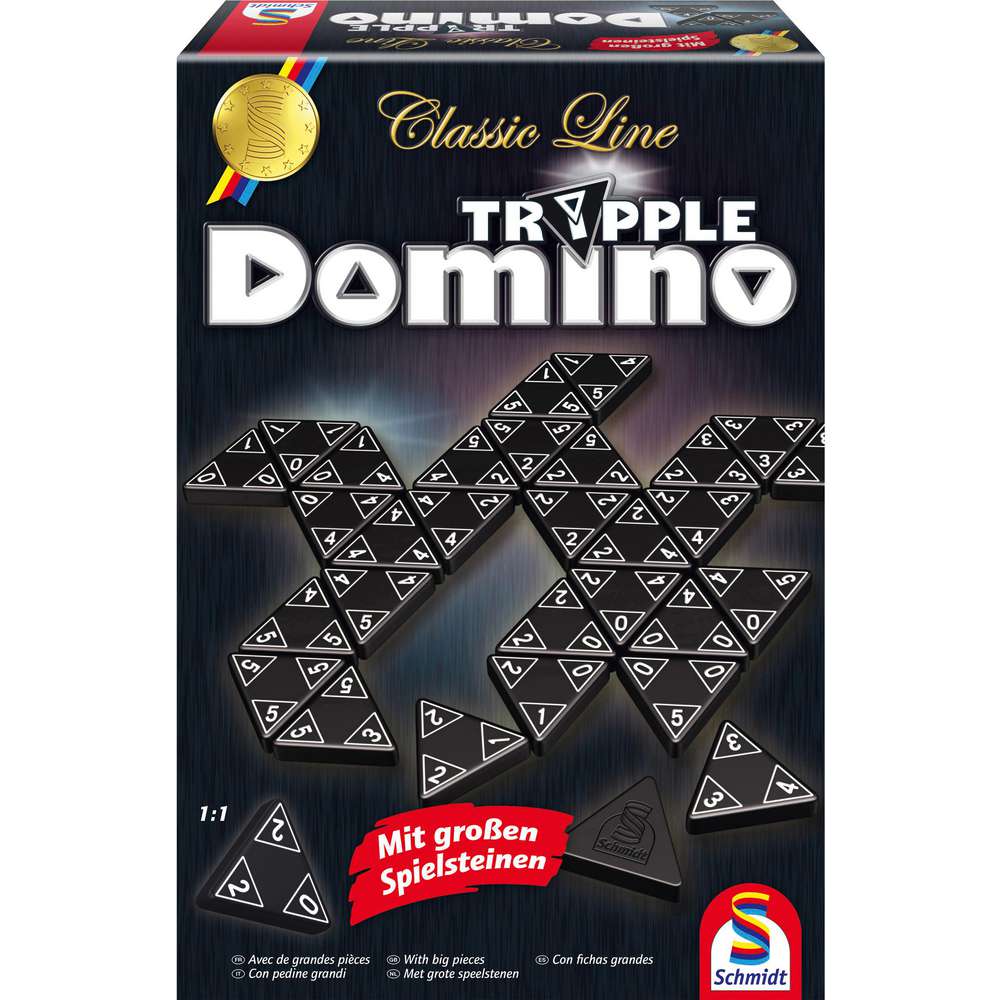 Produktabbildung Schmidt Spiele Classic Line, Tripple Domino