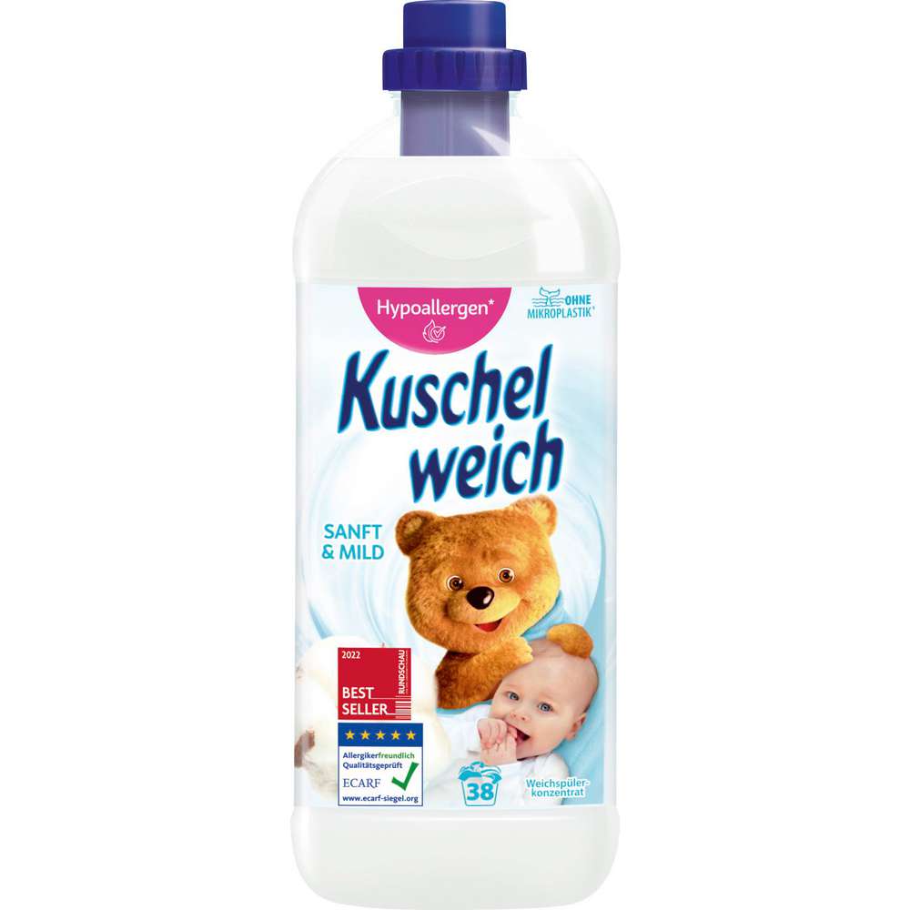 Produktabbildung Kuschelweich Weichspüler, Sanft & Mild