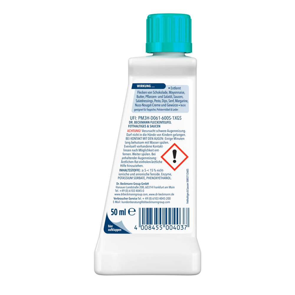 Produktabbildung Dr. Beckmann Fleckenteufel, Fett & Saucen
