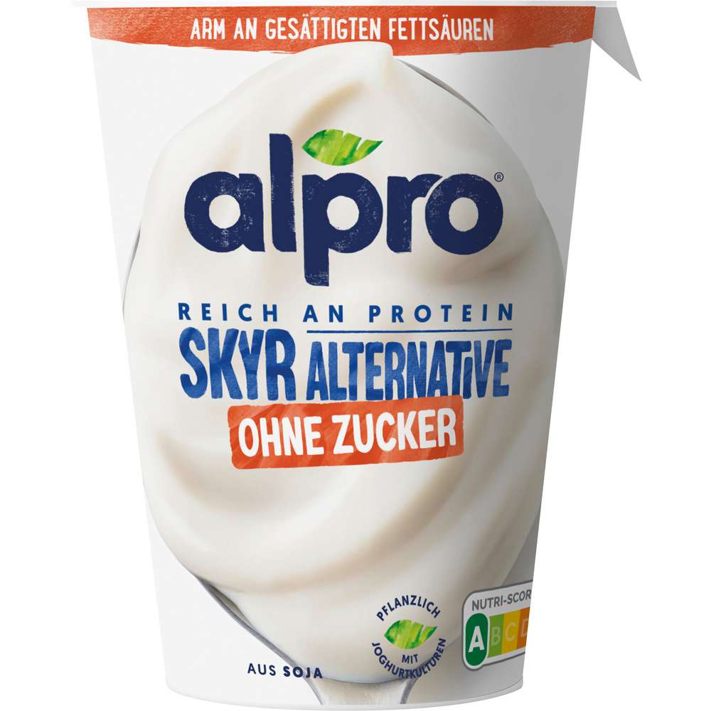Produktabbildung Alpro Soja-Joghurtalternative Skyr Style, Natur ohne Zucker