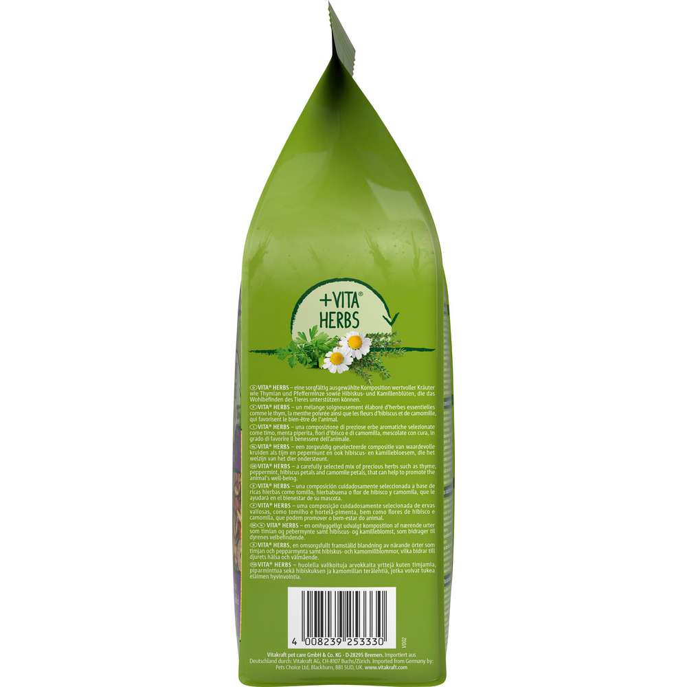 Produktabbildung Vitkraft Zwergkaninchen-Futter Premium Menu, Vital Thymian