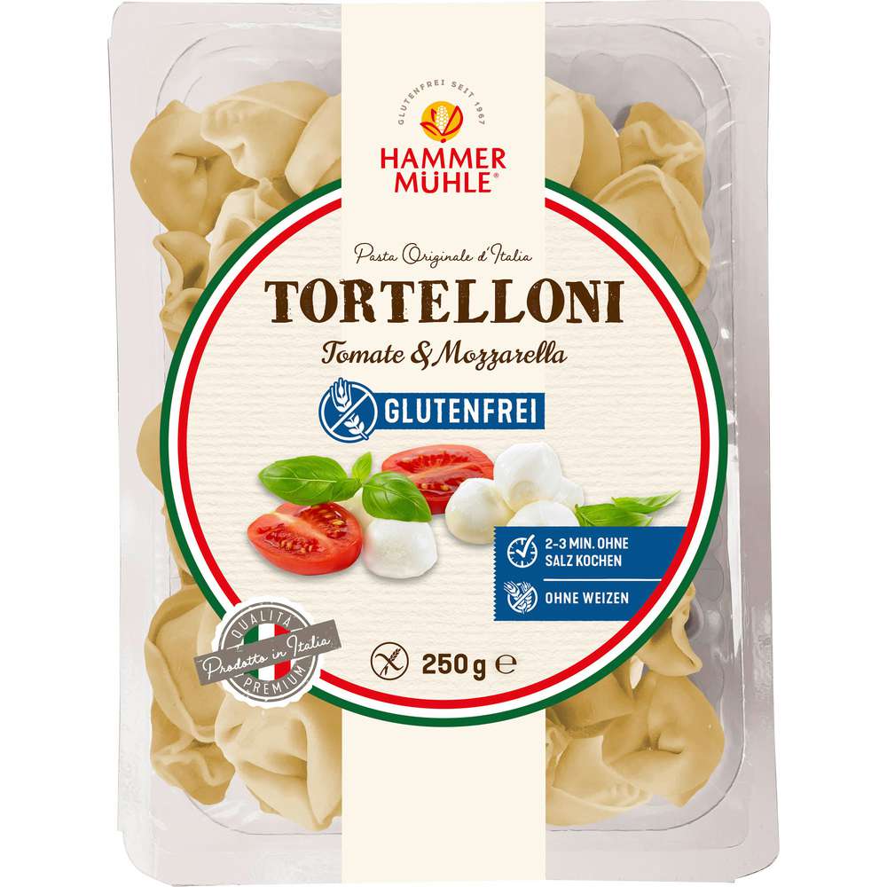 Produktabbildung Hammermühle Tortelloni, Tomate-Mozzarella