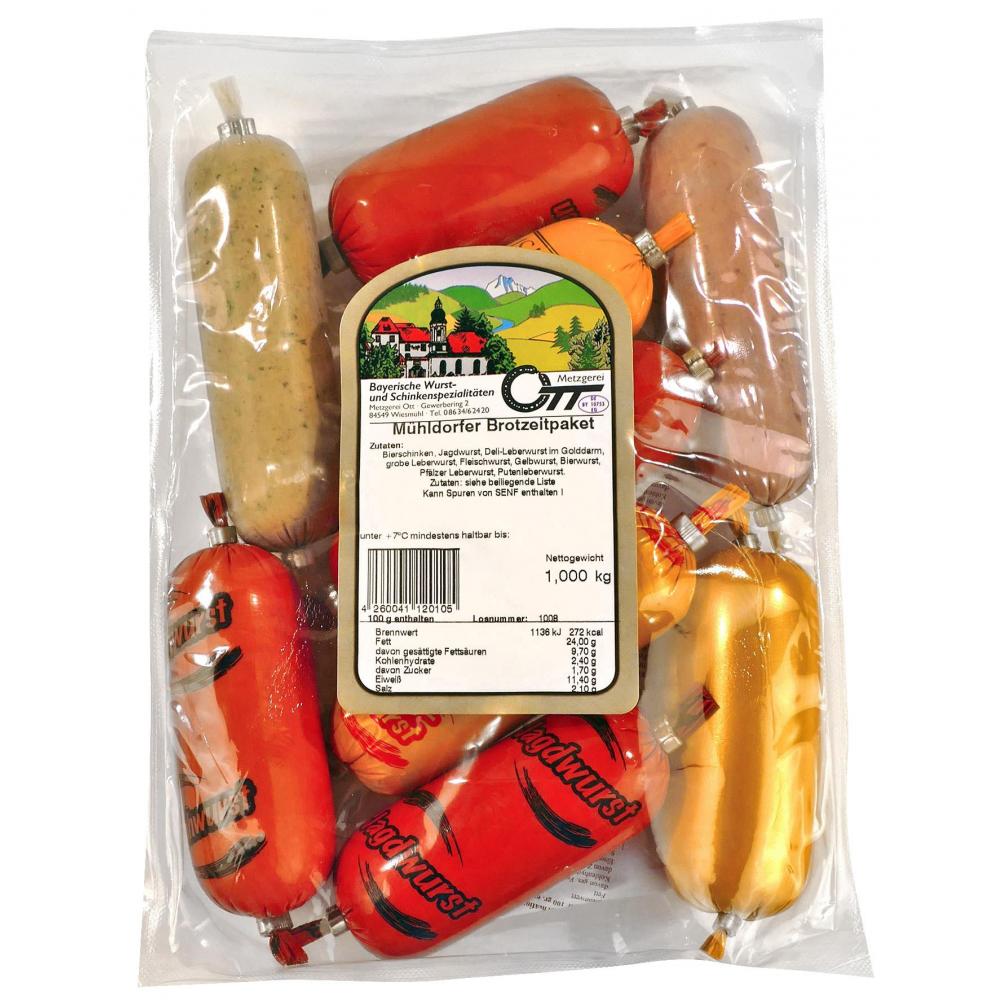 Produktabbildung keine Marke Metzgerei Ott Bayerisches Brotzeitpaket, je 1 kg