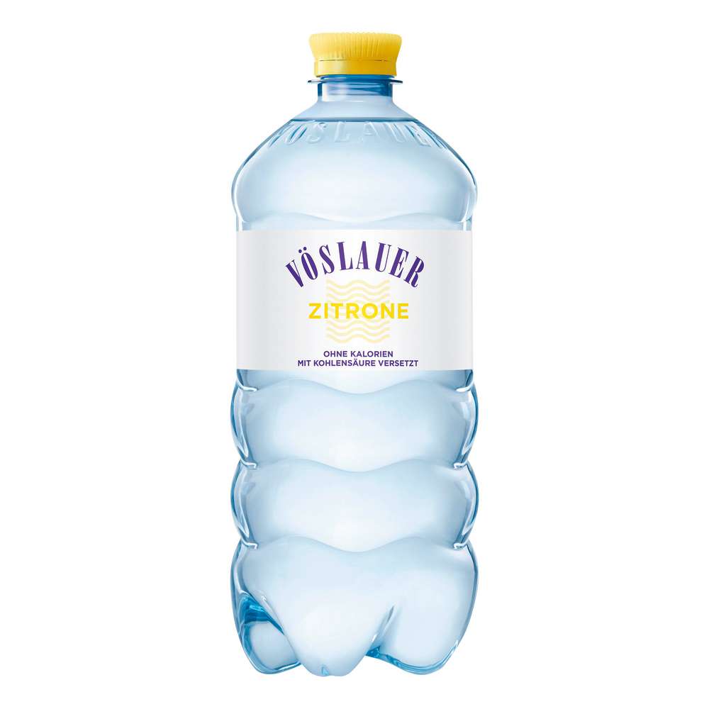 Produktabbildung Vöslauer Wasser mit Geschmack, mit Kohlensäure, Zitrone