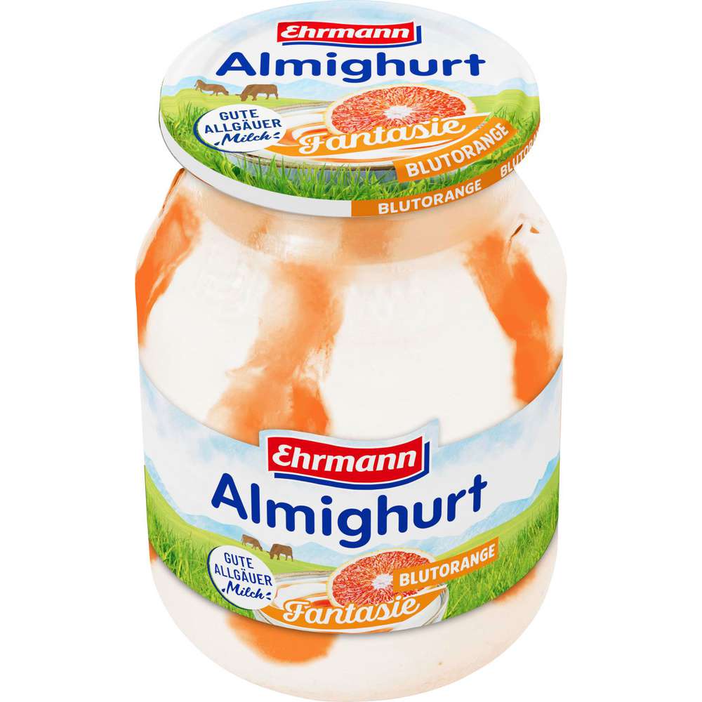 Produktabbildung Ehrmann Fruchtjoghurt Almighurt, Blutorange