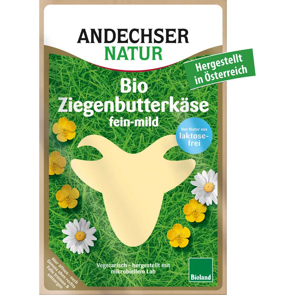 Produktabbildung Andechser Bio Ziegenbutterkäse, Original