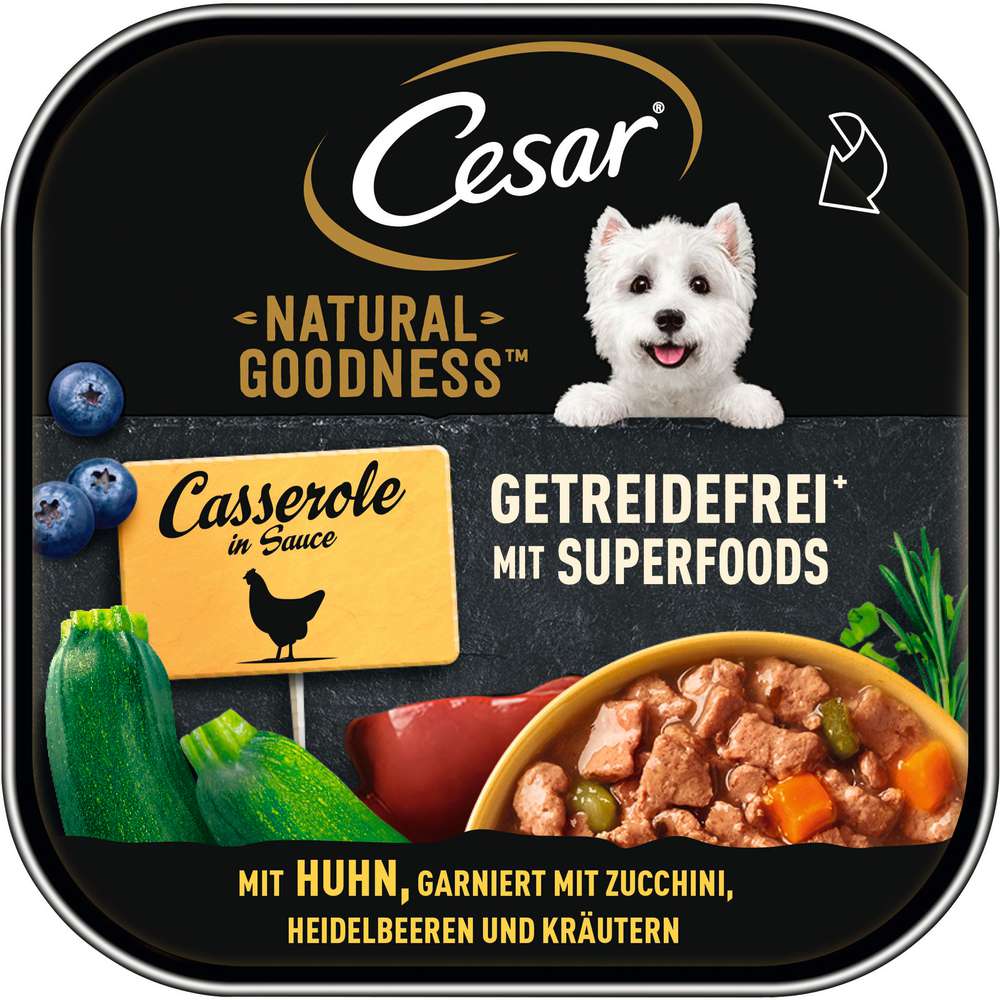 Produktabbildung Cesar Bunde-Nassfutter Natural Goodness, HUhn