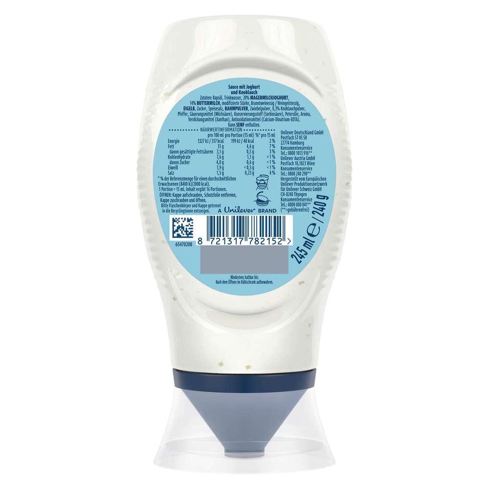 Produktabbildung Hellmann's Classic Ranch Sauce