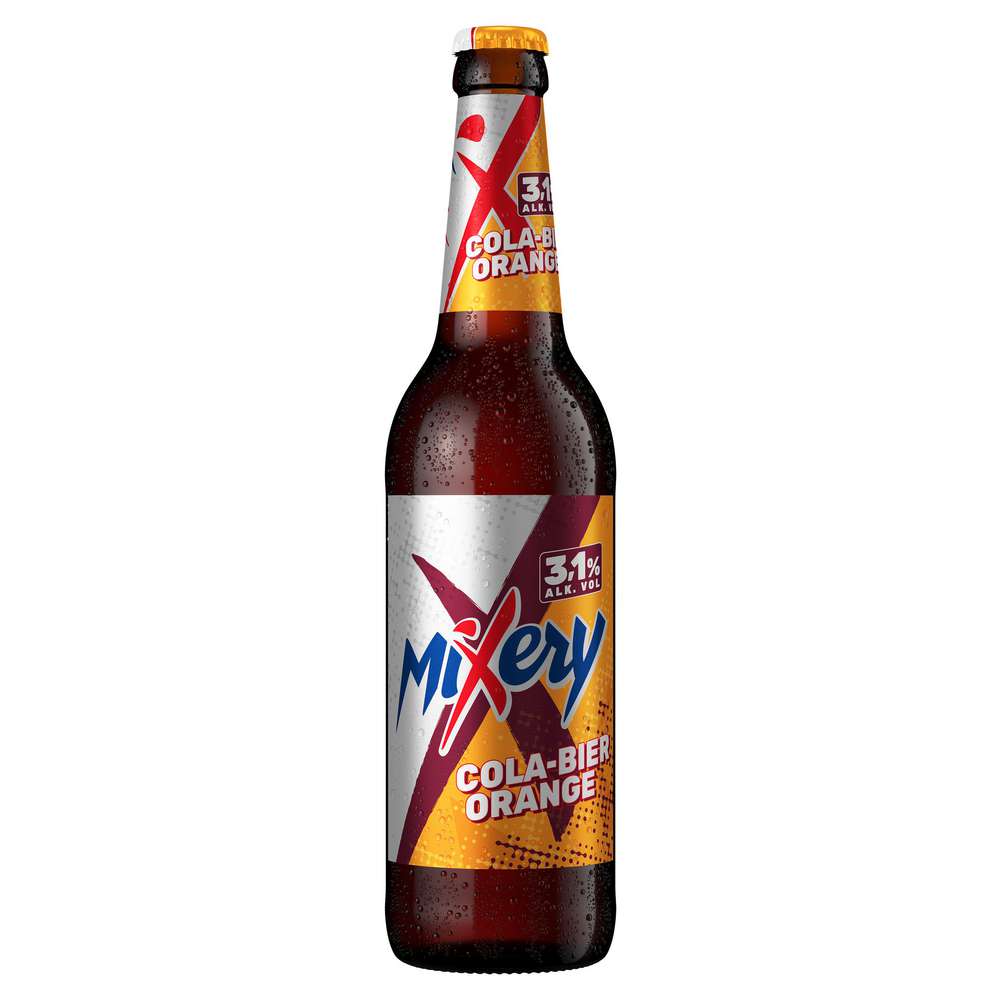 Produktabbildung Mixery Biermischgetränk Cola-Orange 3,1%