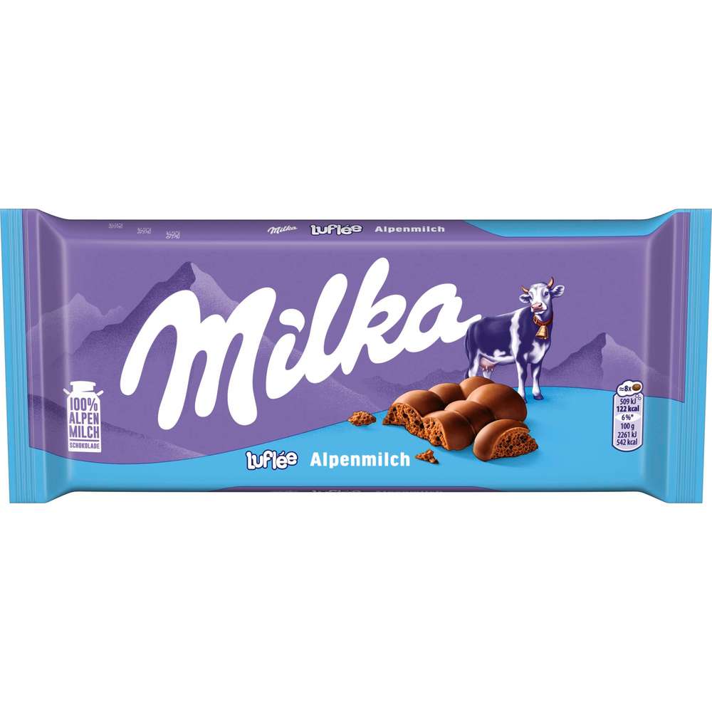 Produktabbildung Milka Tafelschokolade, Luflee