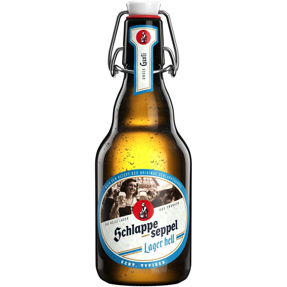 Produktabbildung Schlappeseppel Lagerbier hell 4,9%