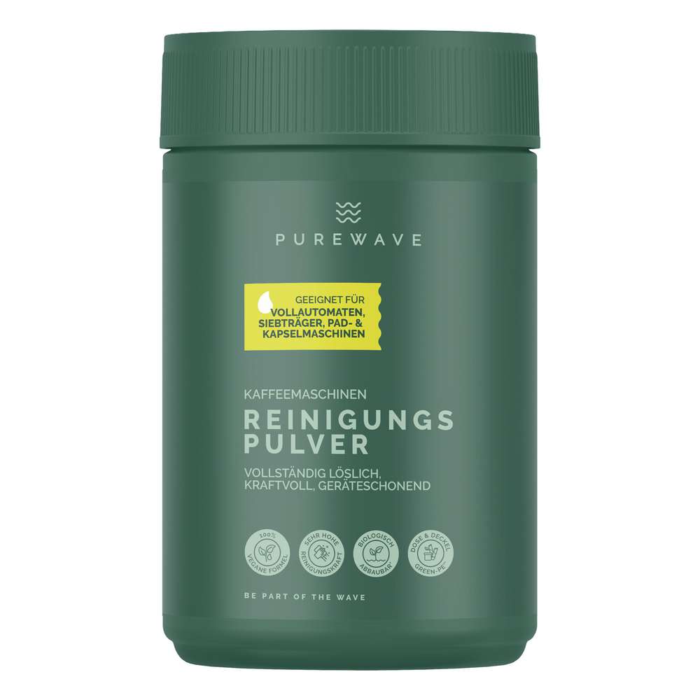 Produktabbildung Pure Wave Reinigungspulver Kaffeemaschine
