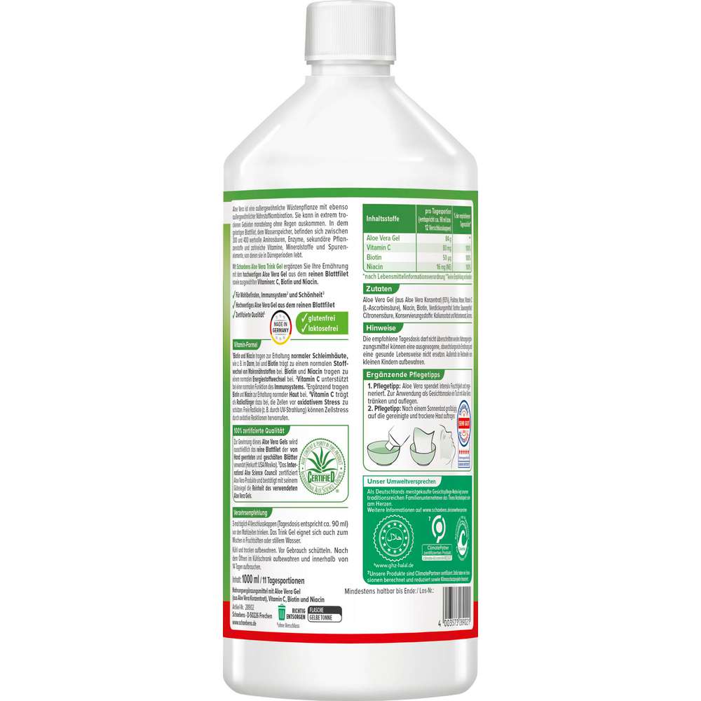 Produktabbildung Schaebens Aloe Vera Trink-Gel