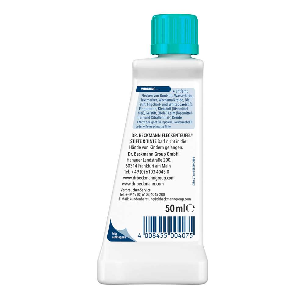 Produktabbildung Dr. Beckmann Fleckenteufel Fleckenentferner, Stifte & Tinte