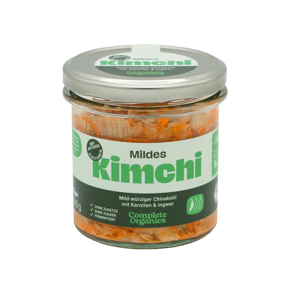 Produktabbildung complete organics Bio Kimchi mild, Fermentiertes Gemüse
