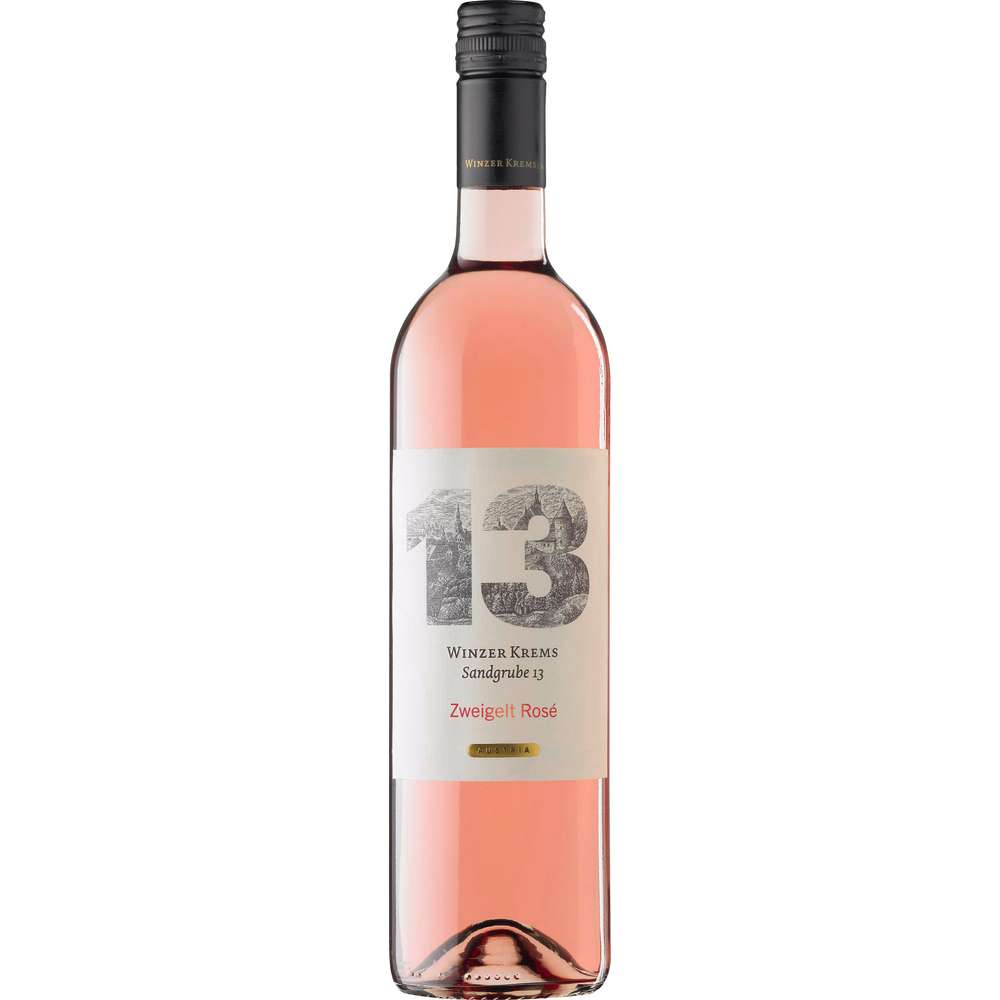 Produktabbildung Winzer Krems 13 Blauer Zweigelt Rosé Kremstal DAC, Roséwein