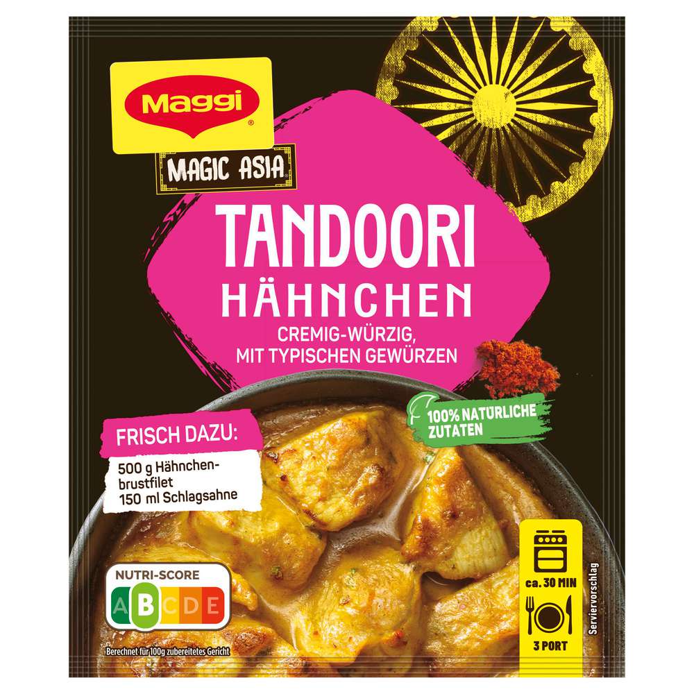 Produktabbildung Maggi Maggi Fix food travel, Tandoori-Hähnchen