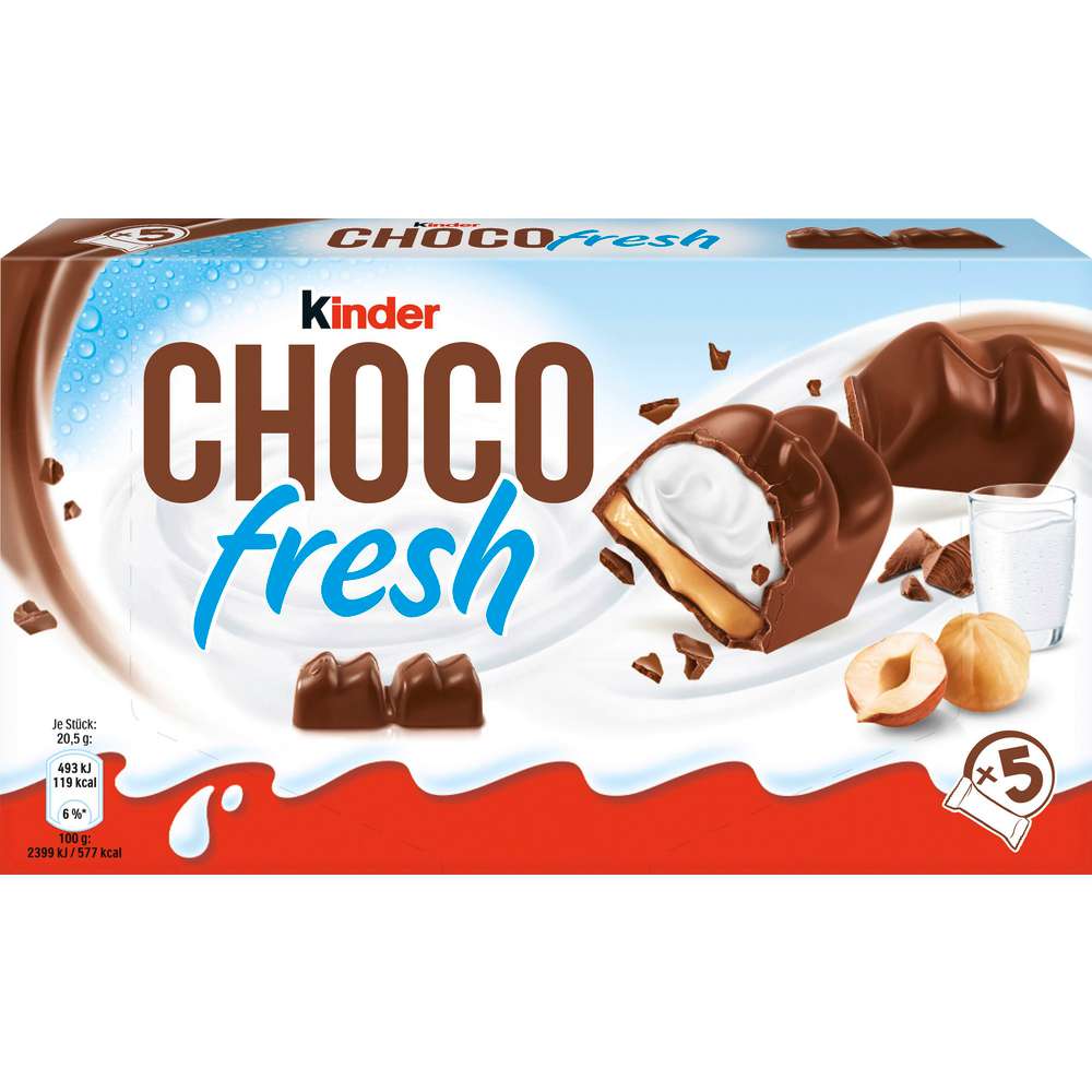 Produktabbildung Ferrero Kinder Choco Fresh, Riegel