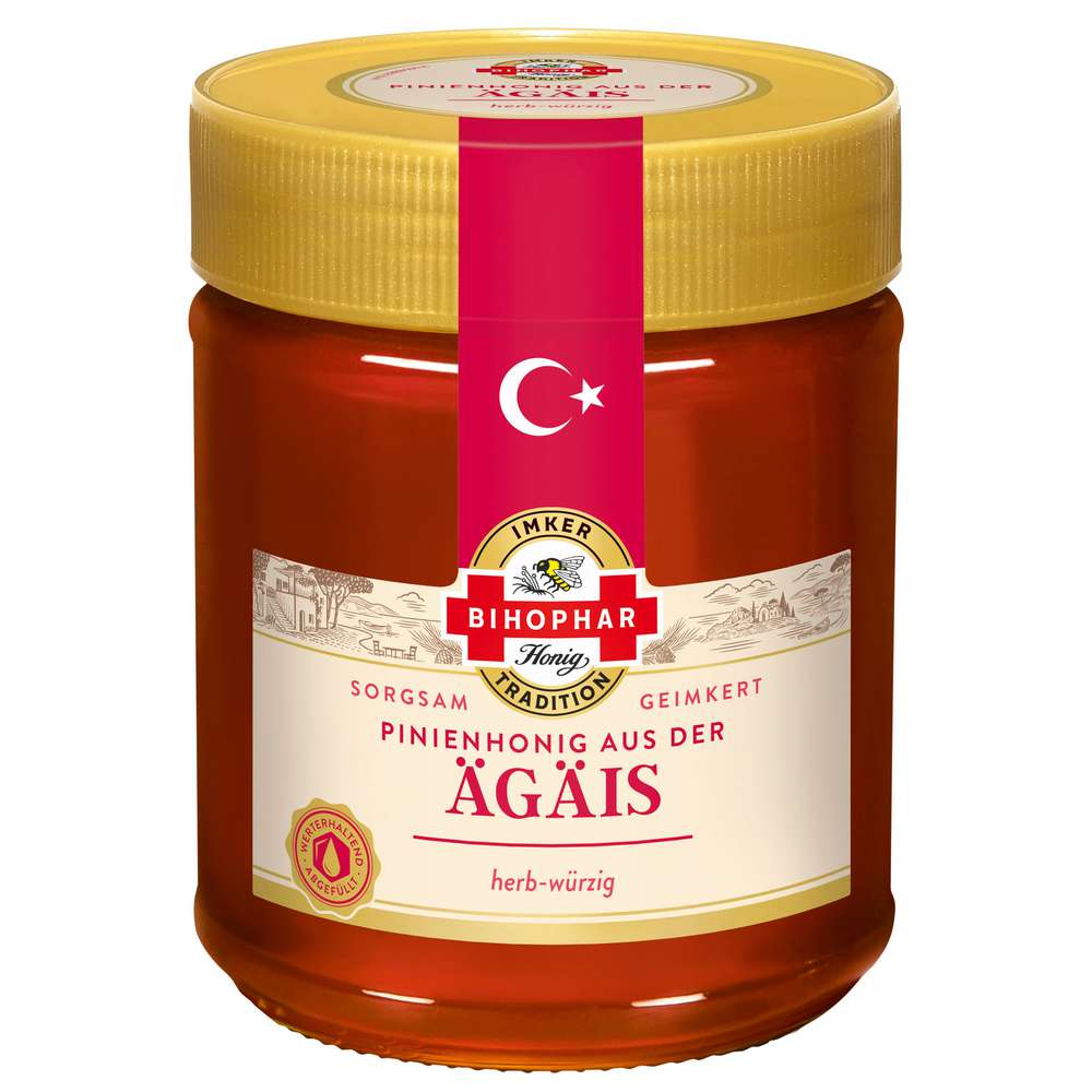 Produktabbildung Bihophar Pinienhonig aus Ägäis