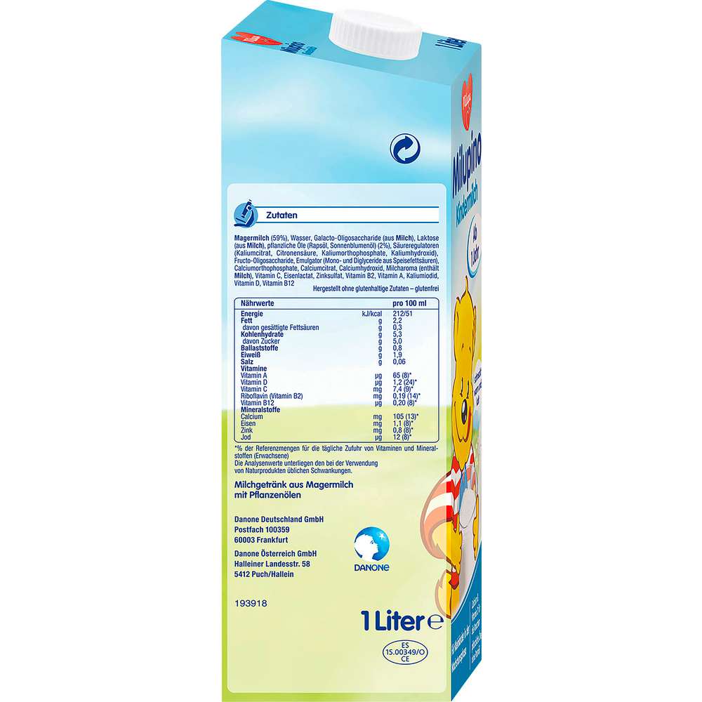Produktabbildung Milupa Kindermilch Milupino, 1-3 Jahre