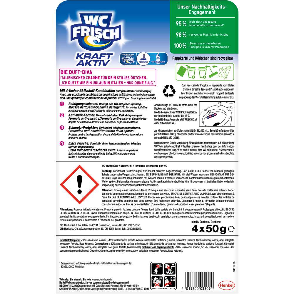 Produktabbildung WC Frisch Kraft Aktiv Rom