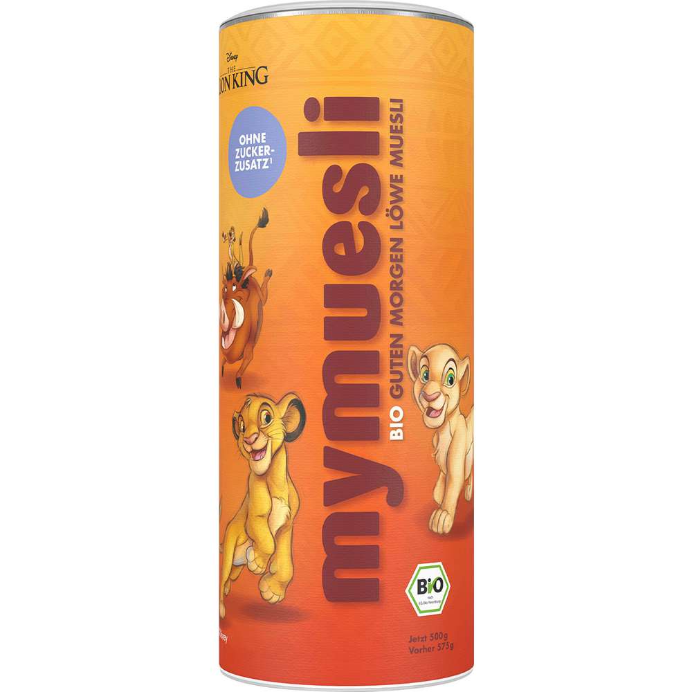Produktabbildung MyMüsli Bio Müsli Guten-Morgen-Löwe