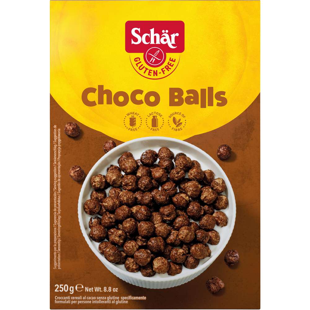 Produktabbildung Schär Kakao-Cerealien Choco Balls