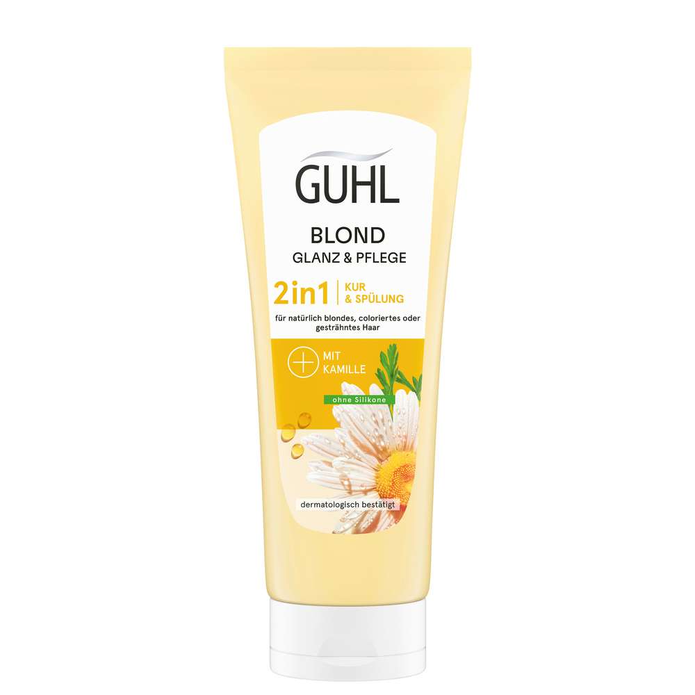 Produktabbildung Guhl Kur & Spülung 2in1, Blond Glanz & Pflege