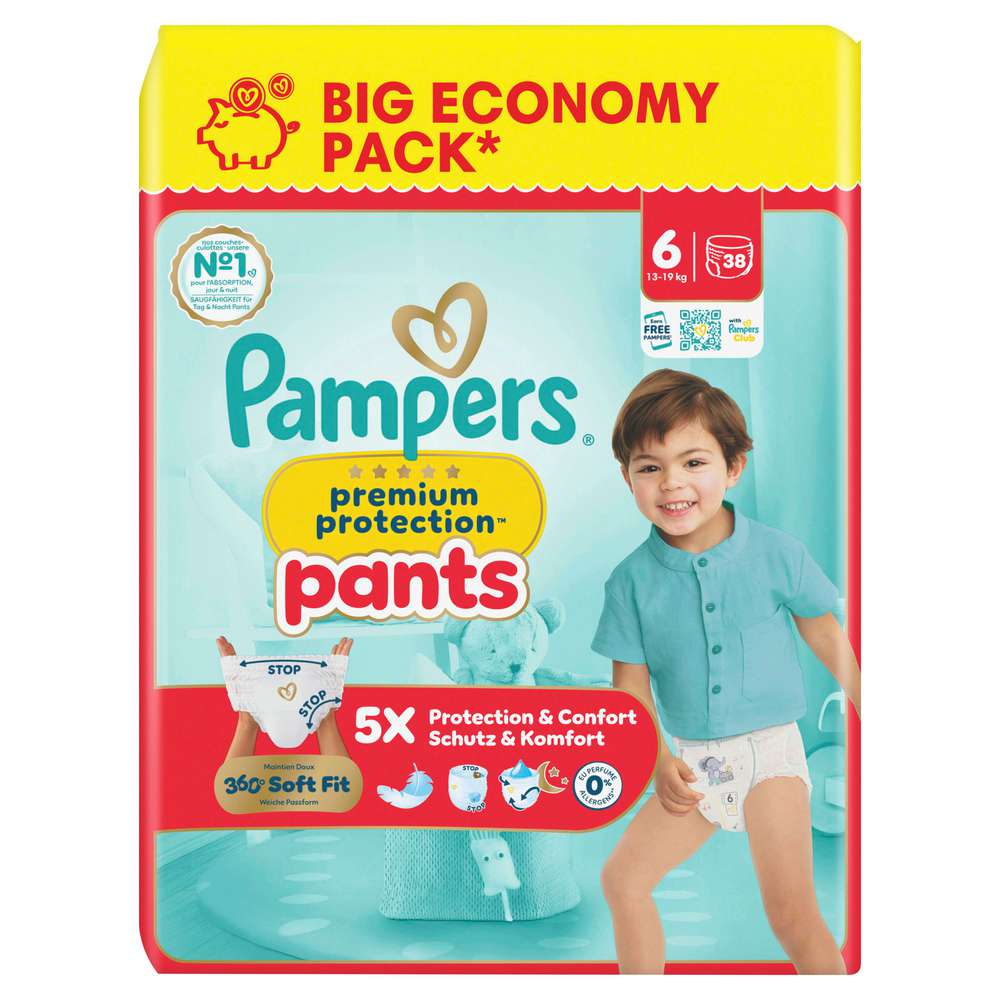 Produktabbildung Pampers Baby Pants Premium Protection Gr. 6 XL 13-19kg