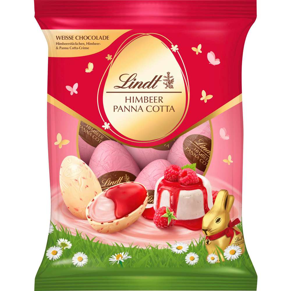 Produktabbildung Lindt Pralinen Himbeer-Panacotta