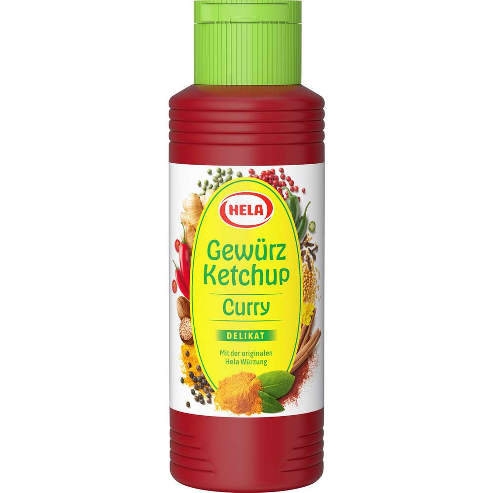 Produktabbildung Hela Gewürz Ketchup, Curry delikat