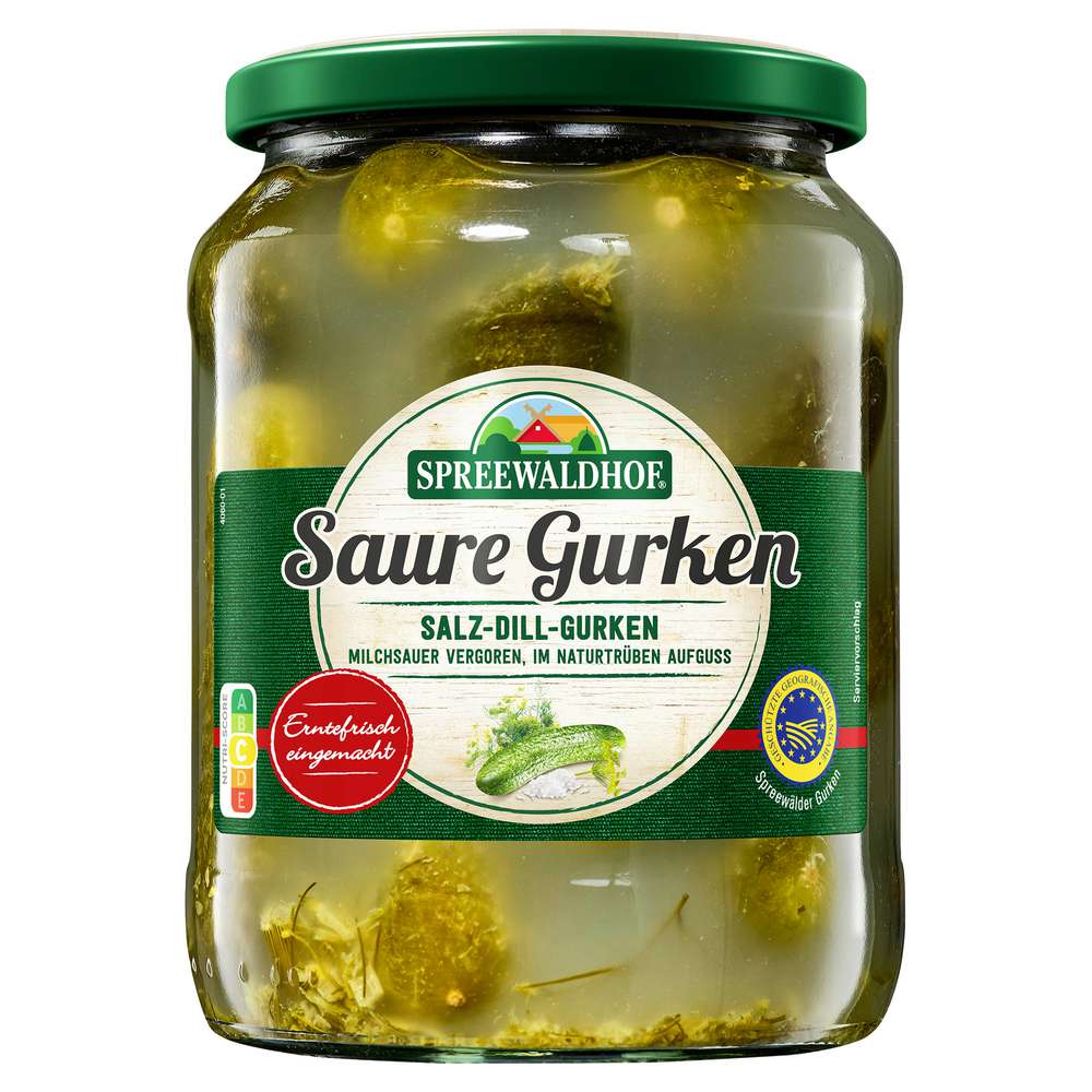 Produktabbildung Spreewaldhof Saure Gurken
