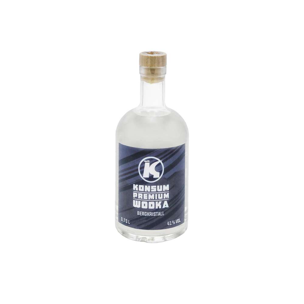 Produktabbildung Konsum Premium Wodka Bergkristall 41 %