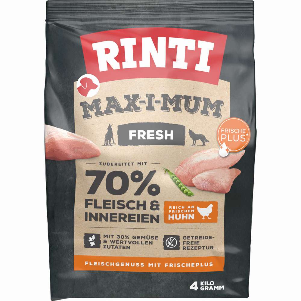 Produktabbildung Rinti Hunde-Trockenfutter Max-i-mum, Huhn
