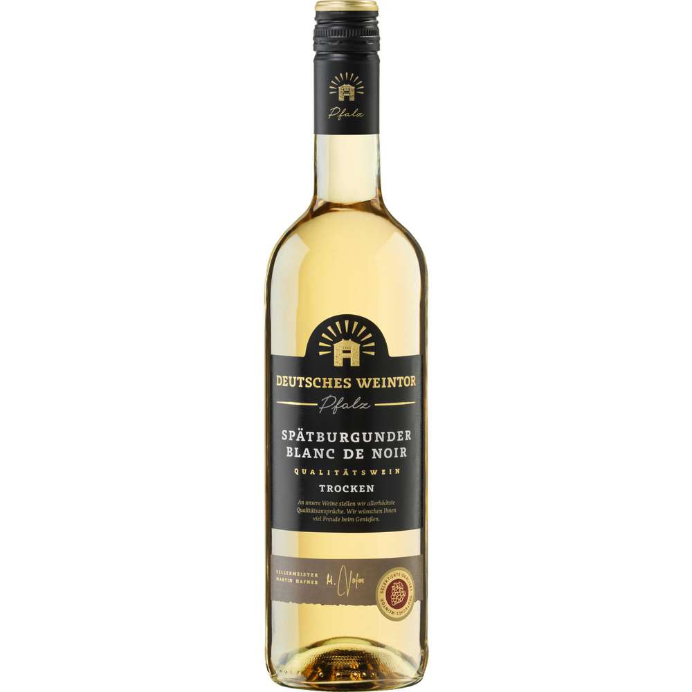 Produktabbildung Deutsches Weintor Spätburgunder Blanc de Noir, Weißwein