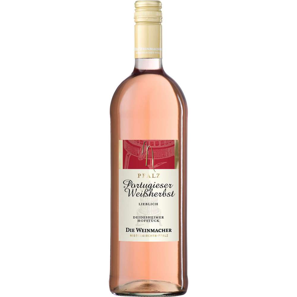 Produktabbildung Die Weinmacher Deidesheimer Hofstück Portugieser lieblich Pfalz DQW, Roséwein