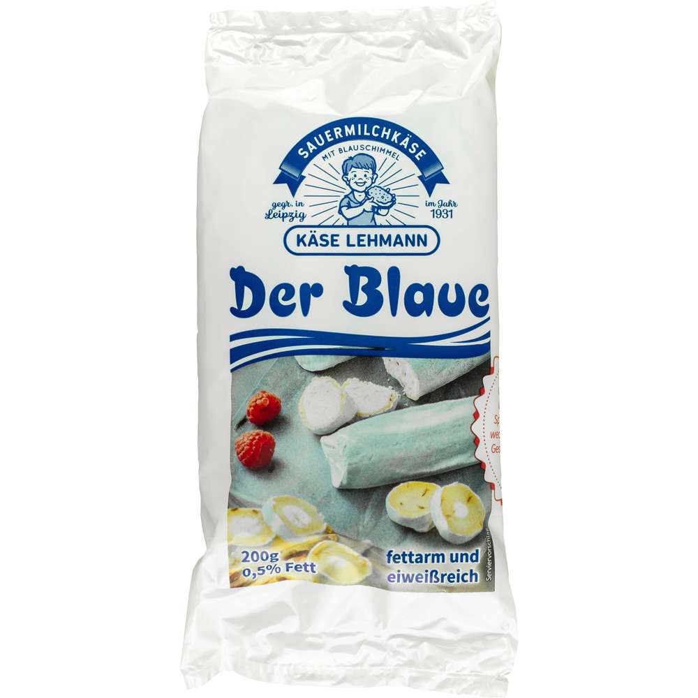 Produktabbildung Käse Lehmann Sauermilchkäse Der Blaue Original