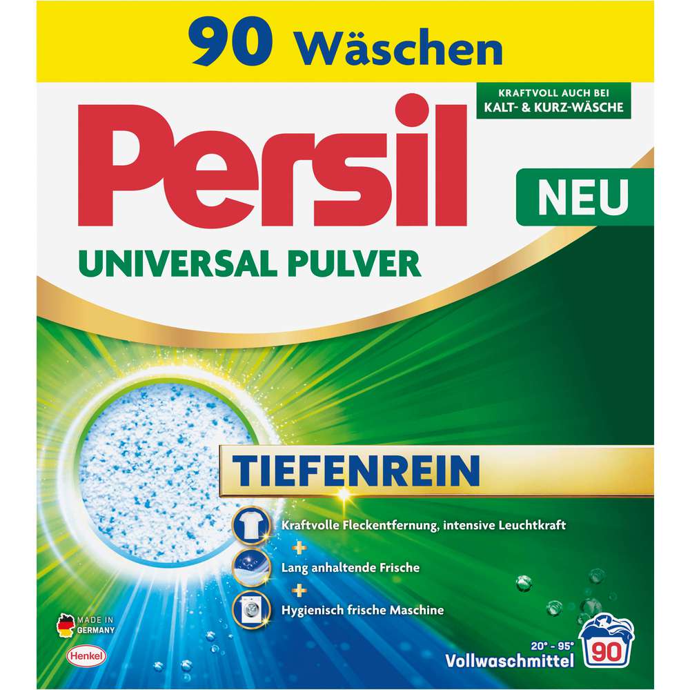 Produktabbildung Persil Universal-Waschmittel, Pulver, Tiefenrein