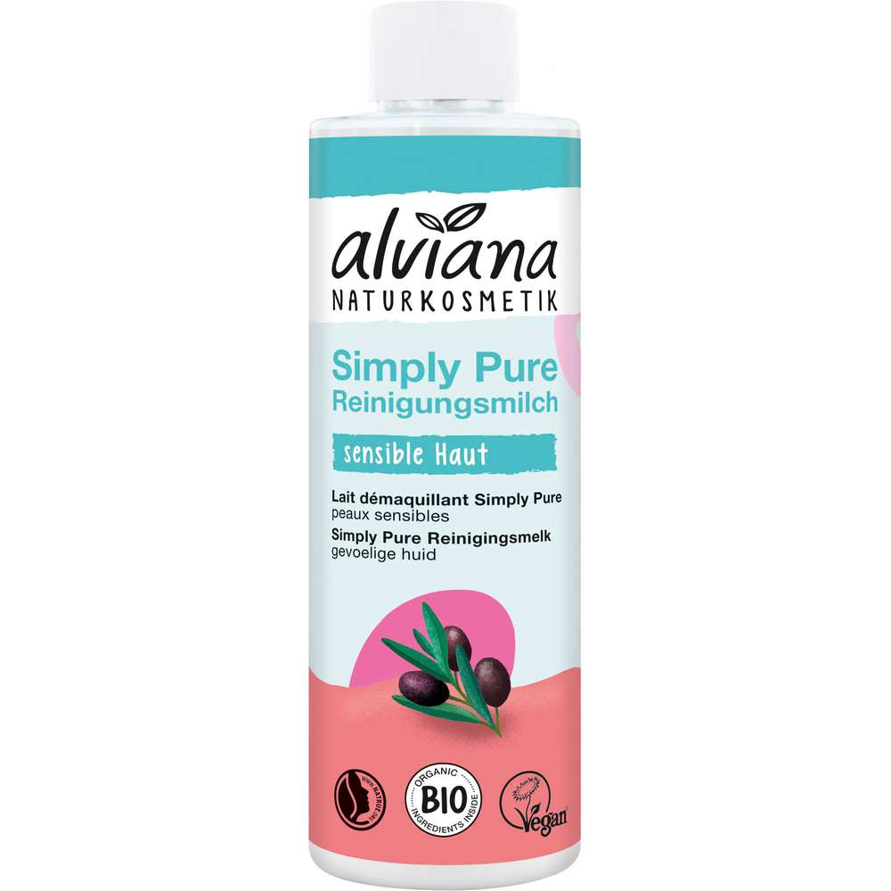 Produktabbildung Alviana Simply Pure Reinigungsmilch Bio