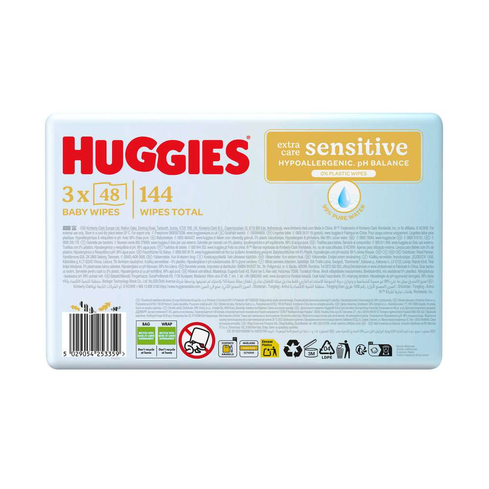 Produktabbildung Huggies Pure Care Feuchttücher