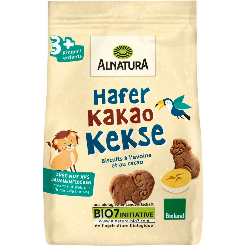 Produktabbildung Alnatura Bio Hafer Kakao Kekse